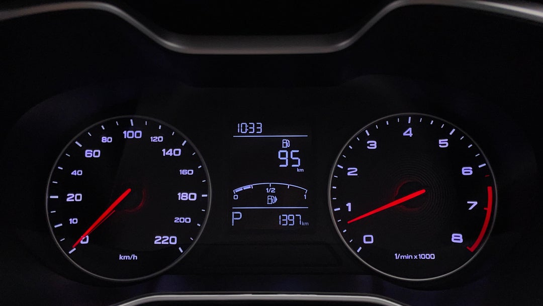 2024 MG ZS Excite, Automatic, 1397 km, Odometer View