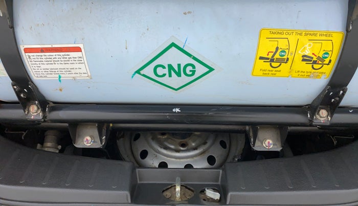 2018 Maruti Wagon R 1.0 LXI CNG, CNG, Manual, 55,971 km, Boot Inside