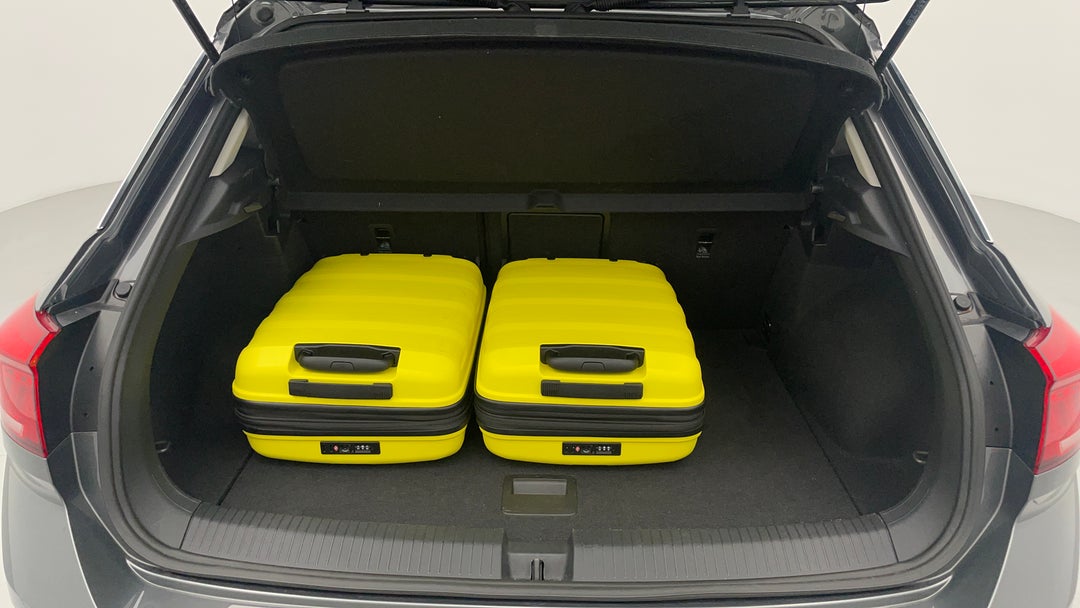 Boot Inside View with Luggage