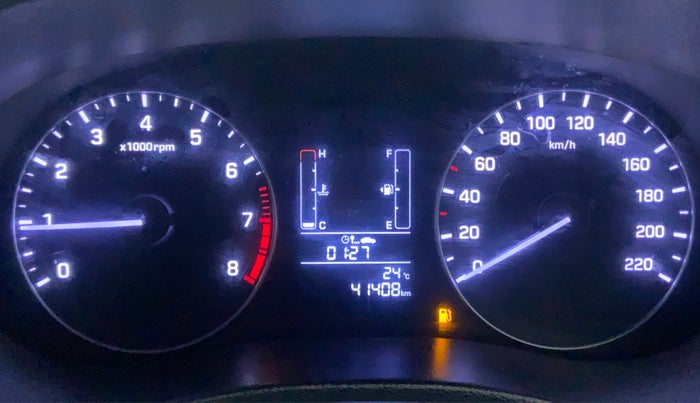 2017 Hyundai Creta 1.6 SX PLUS PETROL, Petrol, Manual, 41,467 km, Odometer Image
