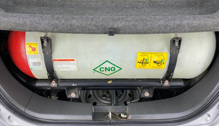 2012 Maruti Wagon R 1.0 LXI CNG, CNG, Manual, 60,437 km, Boot Inside