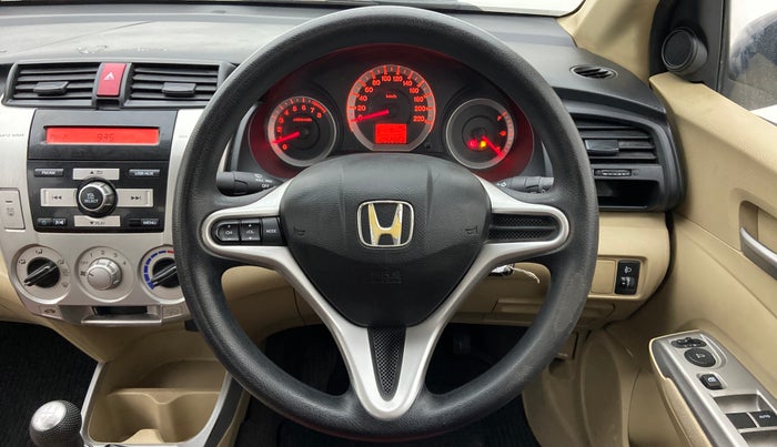 2010 Honda City V MT PETROL, Petrol, Manual, 51,549 km, Steering Wheel Close Up