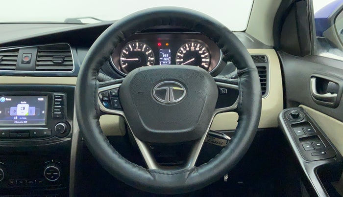 2014 Tata Zest XT RT, Petrol, Manual, 28,141 km, Steering Wheel Close Up