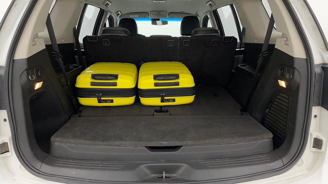 Boot Inside View with Luggage