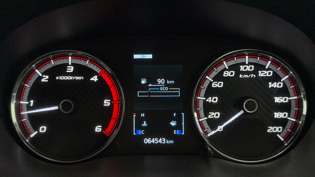 2019 Mitsubishi Triton Glx Adas (4x4), Manual, 64543 km, Odometer View