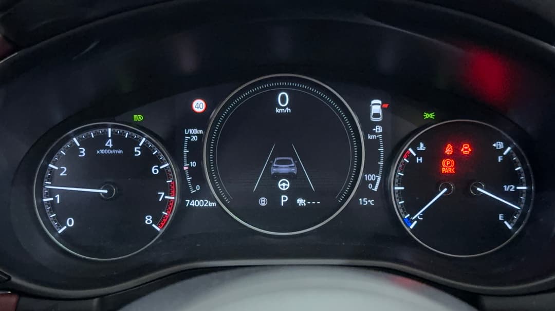 2022 Mazda Mazda3 G25 Astina, Automatic, 74002 km, Odometer View