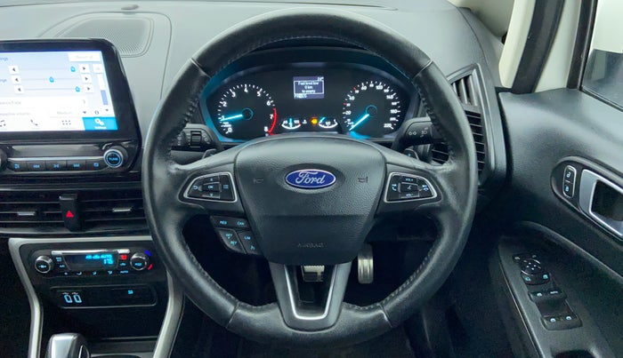2018 Ford Ecosport 1.5 TITANIUM PLUS TI VCT AT, Petrol, Automatic, 16,911 km, Steering Wheel Close-up