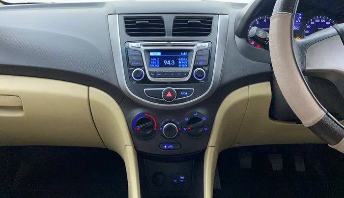 2015 Hyundai Verna FLUIDIC 1.4 VTVT, Petrol, Manual, 17,957 km, Air Conditioner