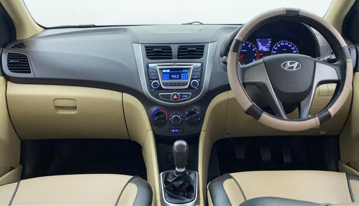2015 Hyundai Verna FLUIDIC 1.4 VTVT, Petrol, Manual, 17,957 km, Dashboard View