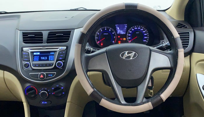 2015 Hyundai Verna FLUIDIC 1.4 VTVT, Petrol, Manual, 17,957 km, Steering Wheel Close-up
