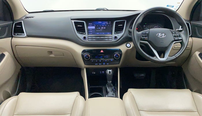 2017 Hyundai Tucson 4WD AT GLS DIESEL, Diesel, Automatic, Dashboard View