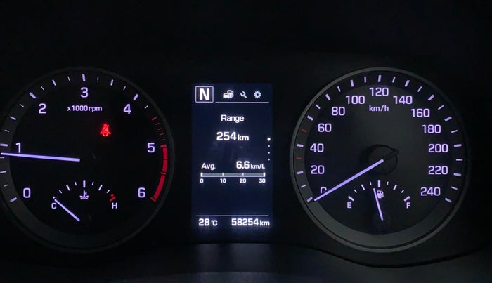 2017 Hyundai Tucson 4WD AT GLS DIESEL, Diesel, Automatic, Odometer View