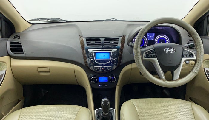 2014 Hyundai Verna FLUIDIC 1.6 VTVT SX, CNG, Manual, 79,670 km, Dashboard