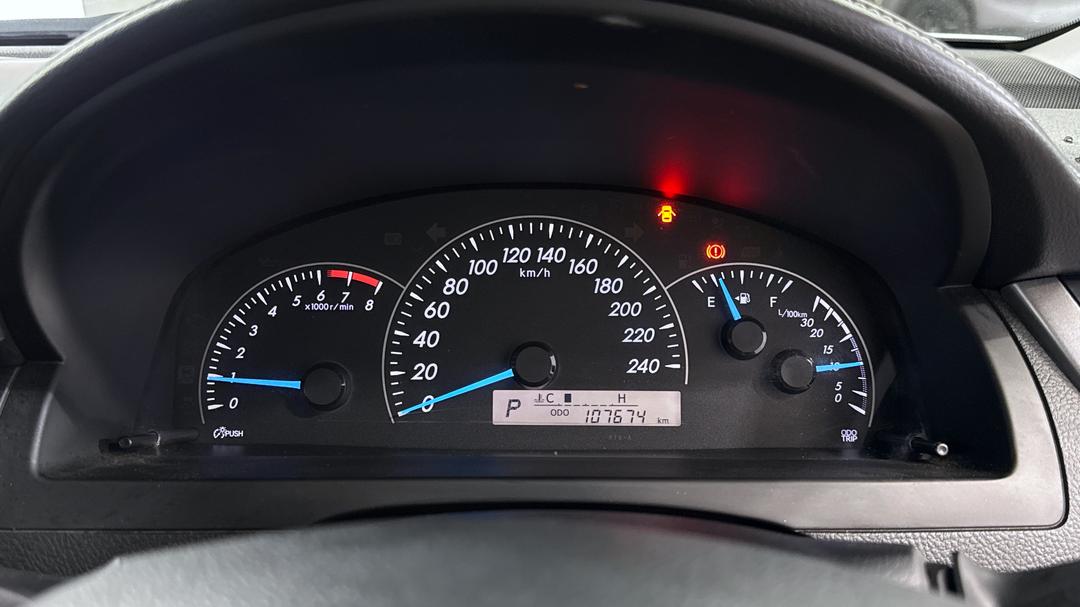 2015 Toyota Camry Altise, Automatic, 107674 km, Odometer View