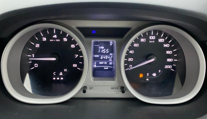2016 Tata Tiago XZ PETROL, Petrol, Manual, 64,942 km, Odometer Image