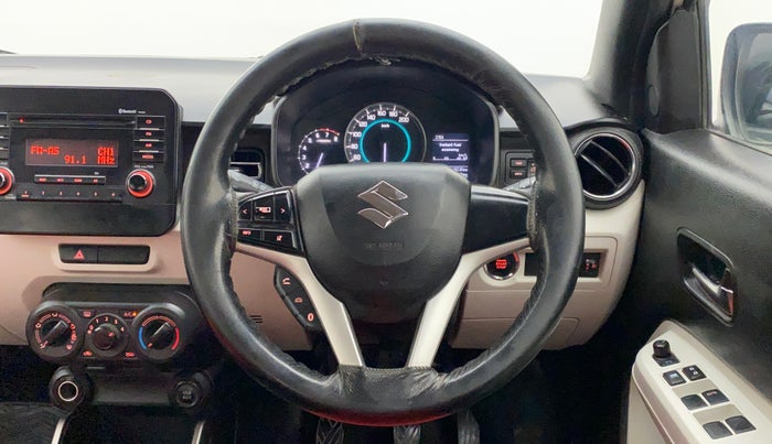 2017 Maruti IGNIS ZETA 1.2, Petrol, Manual, 70,228 km, Steering Wheel Close Up