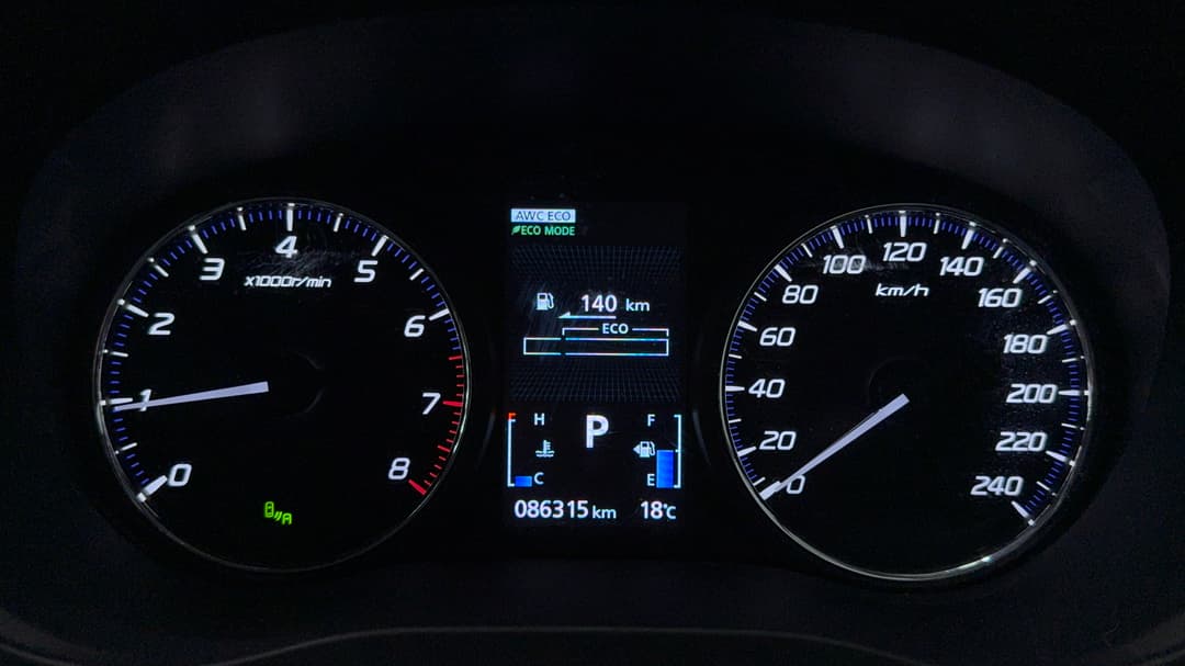 2021 Mitsubishi Outlander Ls 7 Seat (AWD), Automatic, 86315 km, Odometer View