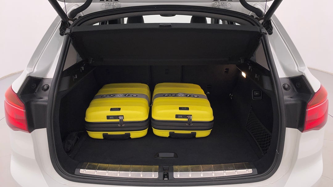 Boot Inside View with Luggage