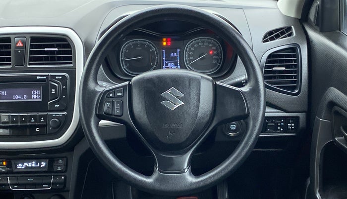 2021 Maruti Vitara Brezza VXI, Petrol, Manual, 6,903 km, Steering Wheel Close Up