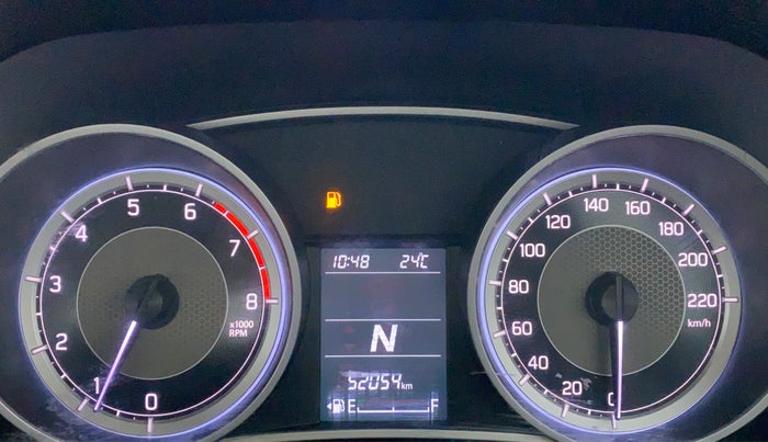 2018 Maruti Dzire VXI AMT, Petrol, Automatic, 52,235 km, Odometer Image