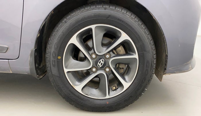 2017 Hyundai Grand i10 ASTA 1.2 KAPPA VTVT, Petrol, Manual, 1,33,532 km, Right Front Wheel