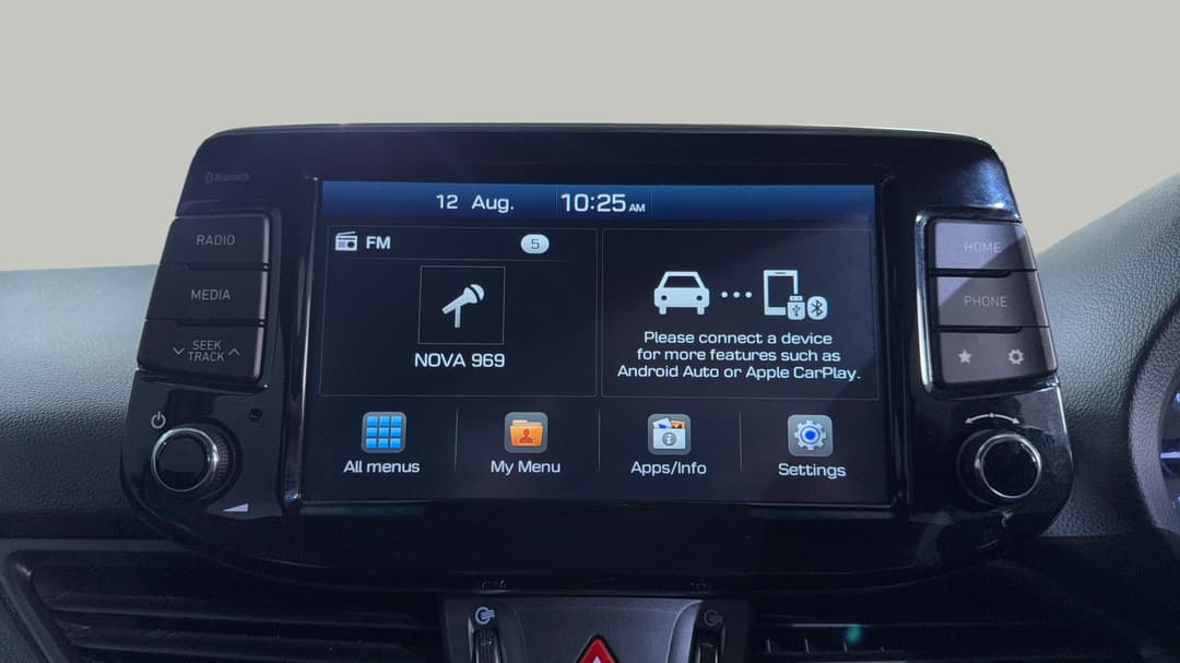 2019 Hyundai i30 Go, Automatic, 87202 km, Infotainment System