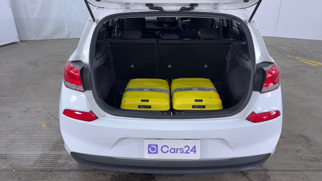 2019 Hyundai i30 Go, Automatic, 87202 km, Boot Inside View with Luggage