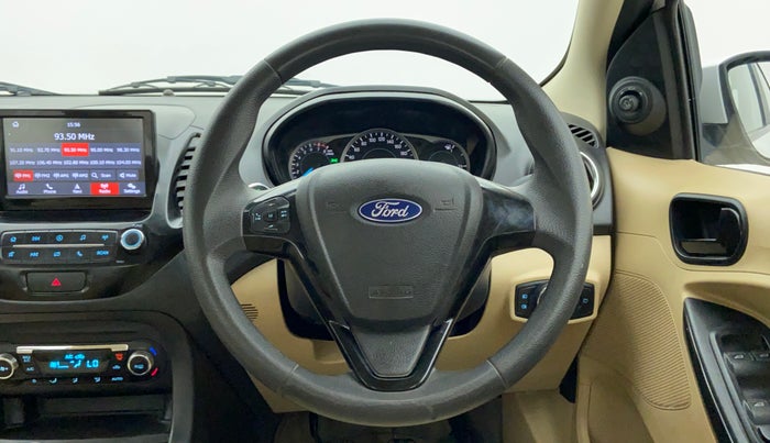 2018 Ford Figo Aspire 1.2 TITANIUM PETROL, Petrol, Manual, 27,077 km, Steering Wheel Close Up