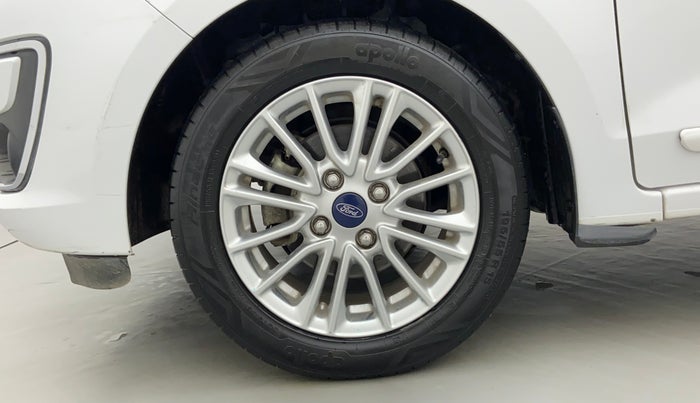 2018 Ford Figo Aspire 1.2 TITANIUM PETROL, Petrol, Manual, 27,077 km, Left Front Wheel
