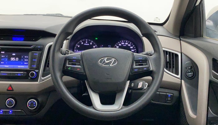 2017 Hyundai Creta E PLUS 1.6 PETROL, Petrol, Manual, 42,089 km, Steering Wheel Close Up