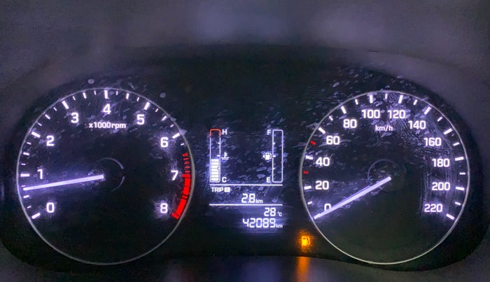 2017 Hyundai Creta E PLUS 1.6 PETROL, Petrol, Manual, 42,089 km, Odometer Image