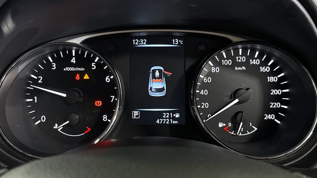 2016 Nissan X-trail St-l (FWD), Automatic, 47721 km, Odometer View