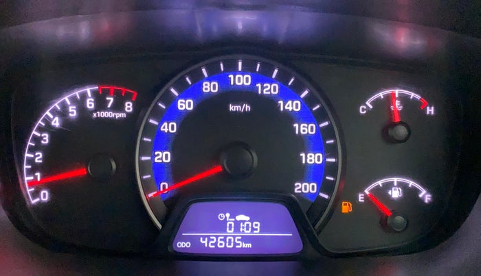 2018 Hyundai Xcent SX 1.2, Petrol, Manual, 42,605 km, Odometer Image