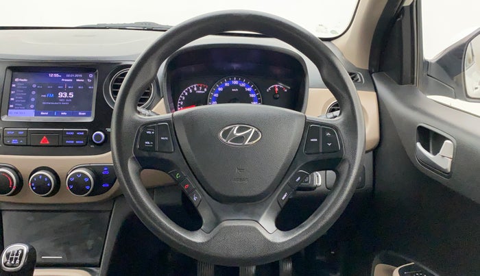 2018 Hyundai Xcent SX 1.2, Petrol, Manual, 42,605 km, Steering Wheel Close Up