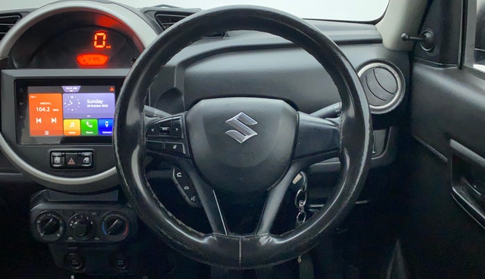 2020 Maruti S PRESSO VXI+, Petrol, Manual, 57,924 km, Steering Wheel Close Up
