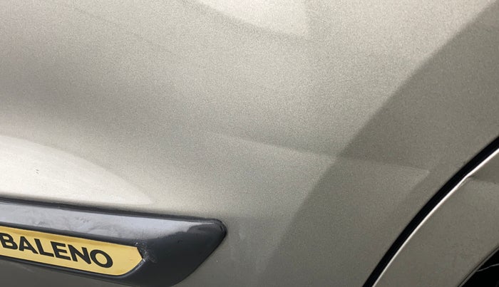 2019 Maruti Baleno SIGMA 1.2 K12, Petrol, Manual, 12,778 km, Rear left door - Slightly dented