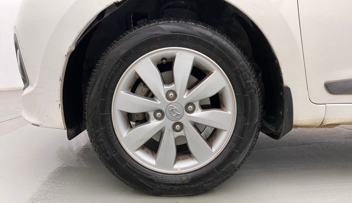 2014 Hyundai Xcent SX 1.2 (O), Petrol, Manual, 49,066 km, Left Front Wheel