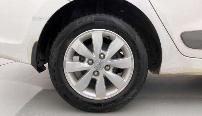 2014 Hyundai Xcent SX 1.2 (O), Petrol, Manual, 49,066 km, Right Rear Wheel