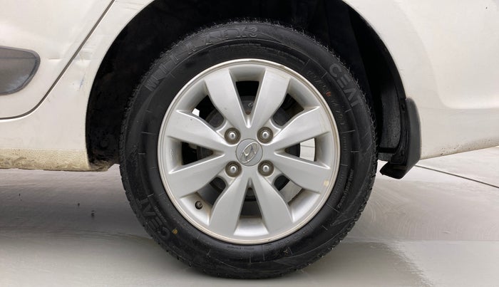 2014 Hyundai Xcent SX 1.2 (O), Petrol, Manual, 49,066 km, Left Rear Wheel