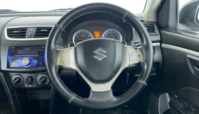 2013 Maruti Swift VXI D, Petrol, Manual, 56,979 km, Steering Wheel Close Up
