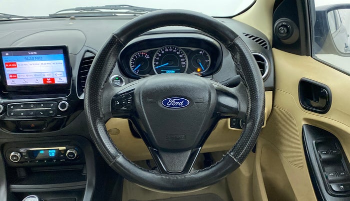 2018 Ford Figo Aspire 1.2 TITANIUM PETROL, Petrol, Manual, 47,340 km, Steering Wheel Close Up
