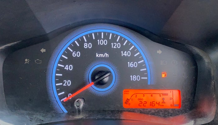 2018 Datsun Redi Go A, Petrol, Manual, 22,237 km, Odometer Image