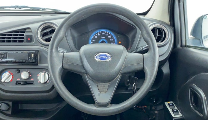 2018 Datsun Redi Go A, Petrol, Manual, 22,237 km, Steering Wheel Close Up