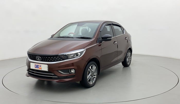 2022 Tata TIGOR XZ PLUS PETROL, CNG, Manual, 60,743 km, Left Front Diagonal