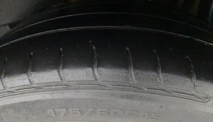 2022 Tata TIGOR XZ PLUS PETROL, CNG, Manual, 60,743 km, Left Rear Tyre Tread