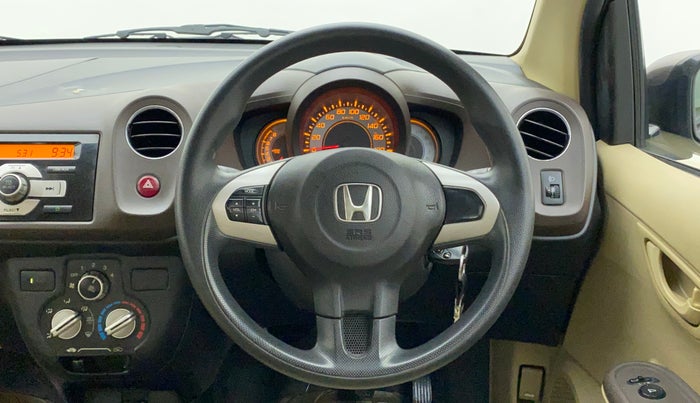 2012 Honda Brio S MT, Petrol, Manual, 24,026 km, Steering Wheel Close Up
