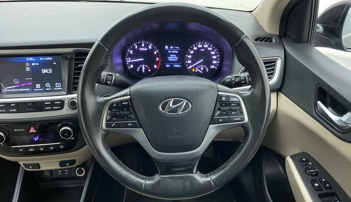 2018 Hyundai Verna 1.6 SX VTVT AT (O), Petrol, Automatic, 32,003 km, Steering Wheel Close Up