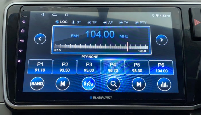 2019 Honda City 1.5L I-VTEC V MT, Petrol, Manual, 94,705 km, Infotainment System