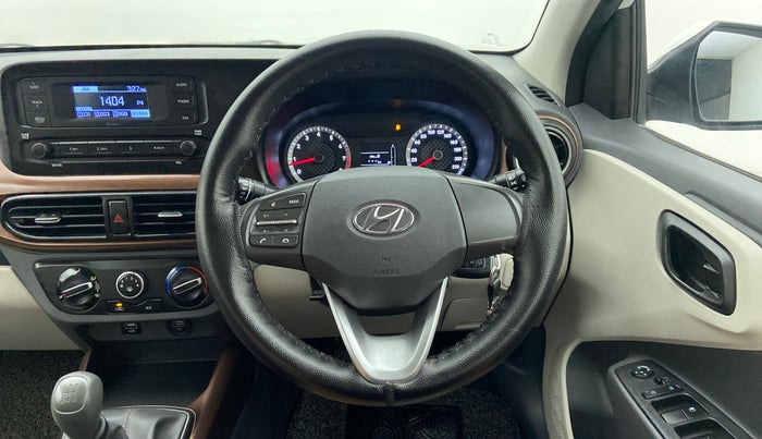 2021 Hyundai AURA S 1.2 Kappa MT, Petrol, Manual, 5,332 km, Steering Wheel Close Up