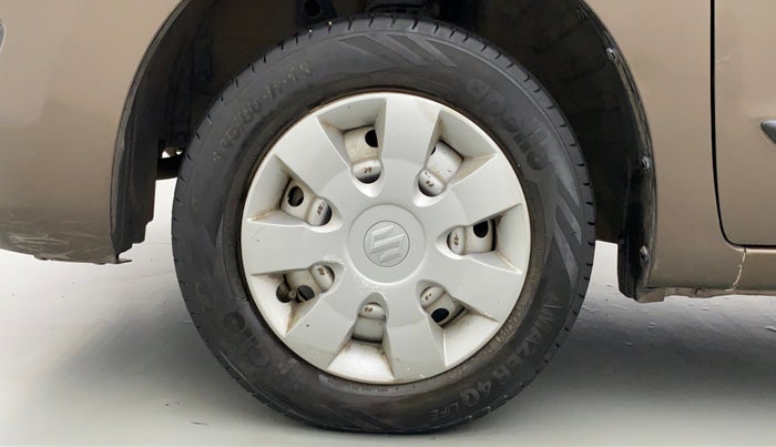 2015 Maruti Wagon R 1.0 LXI CNG, CNG, Manual, 74,924 km, Left Front Wheel